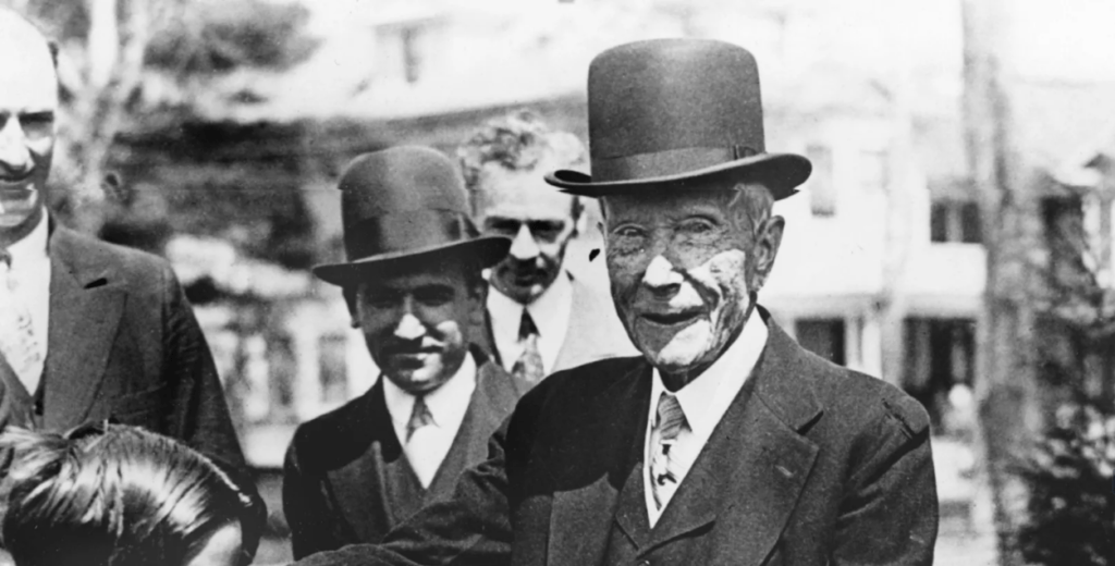 foto de john d rockefeller