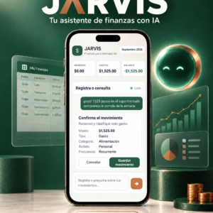 JARVIS, asistente de finanzas personales con IA y Google Sheets